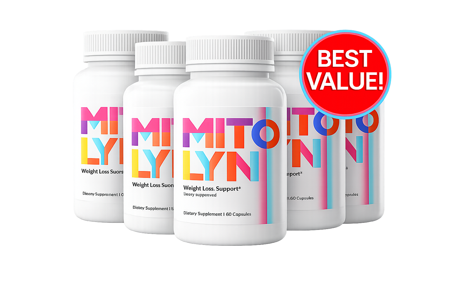 Mitolyn 6 bottle package