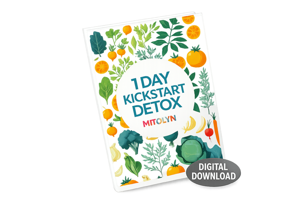 1 Day Kickstart Detox digital bonus guide included with qualifying Mitolyn purchase